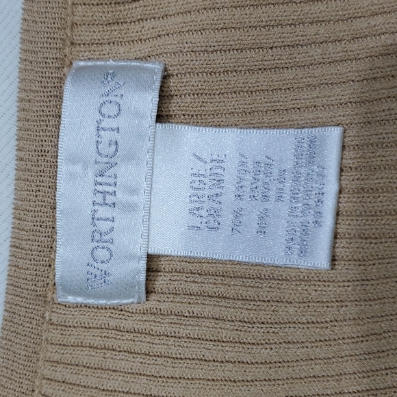 Gold ribbed cardigan - Picture 5 of 6